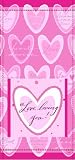 Chocolate Candy Bar - Love Loving You Pink Valentines Design, Dark
Chocolate