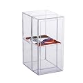 Ultra Pro 81251 - Card Box 2-Compartment Clear