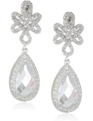 Freida Rothman Belargo Jewelry Love Knot Teardrop Earrings