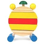 Internet Handgefertigt aus Holz Uhr Spielzeug für Kinder Zeittaktgeber pädagogisches Spielzeug lernen - 