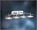 Structures Bronze 40" Wide Bathroom Light Fixture