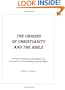 The Origins of Christianity & the Bible