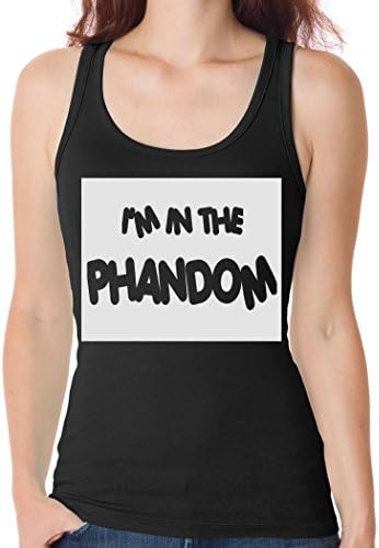 ColorDeer Phandom- Dan And Phil Tank Top Black Size Medium