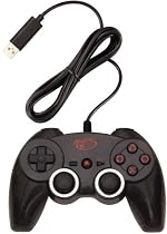 Madcatz Black Wired Six-Axis Gamepad Controller (PS3)