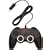 Madcatz Black Wired Six-Axis Gamepad Controller (PS3)