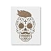 Sugar Skull James Stencil Template for Walls and Crafts - Reusable Stencils for Painting in Small & Large Sizes