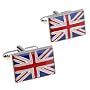 Union Jack Manschettenkn�pfe in Pr�sentationsbox von Cuff-Daddy