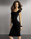 Shape fx Cap-sleeve control dress|