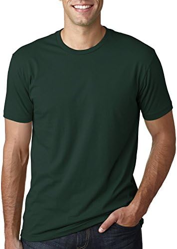 Next Level Mens Premium Fitted Short-Sleeve Crew - Forest - L