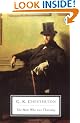 The Man Who Was Thursday: A Nightmare (Twentieth Century Classics)