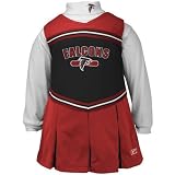 Reebok Atlanta Falcons Infant Black 2-Piece Cheerleader Dress (12 Months)