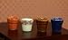 Porcelain Flower Pots Set of 4- Dollhouse Miniature