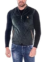 Giorgio Di Mare Chaleco Guateado (Verde Oscuro)
