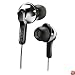 iLuv iEP322SIL City Lights In-Ear Earphones - Ultra Bass - Silver