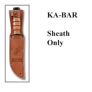 Brown Leather Sheath For KB1217