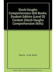 Book: Steck-Vaughn Comprehension Skill Books: Student Edition  (Level D) Context - STECK-VAUGHN