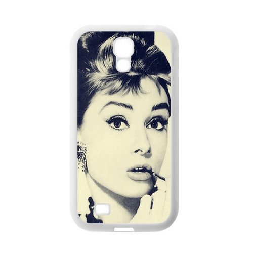 Audrey Hepburn TPU Samsung Galaxy S4 back case designed by padcaseskingdom