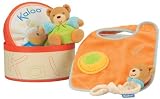 Kaloo Bib Set with Toy, Orange