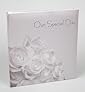 'Our Special Day' White Rose Large Photo Album