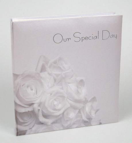'Our Special Day' White Rose Large Photo Album