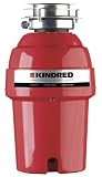 Kindred : KWD100A 1 HP Continuous Feed Waste Disposer