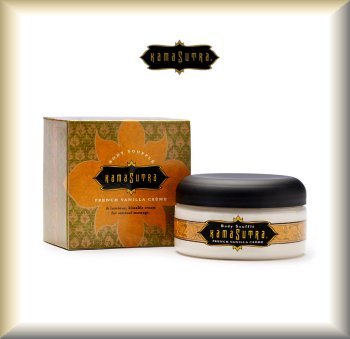 Kama Sutra - Body Souffle - French Vanilla Crème - Heavenly Vanilla Blended with Smooth, Rich Cream