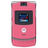 Motorola RAZR V3 Unlocked Phone with Camera, Video Player--International Version with No Warranty (Satin Pink)