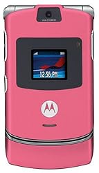 Motorola RAZR V3 Unlocked Phone with Camera, Video Player--International Version with No Warranty (Satin Pink)