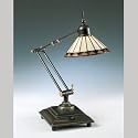 Quoizel Pueblo Tiffany 1 Light Task Lamp