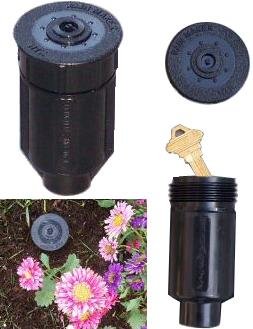 Sprinkler Key Hider Actual sprinkler system head converted into a Key Hider