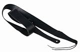 Levy's Leathers Garment Leather Guitar Strap,Black
