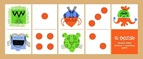 Ed Emberley Double-Sided Domino + Matching Game