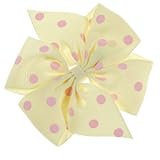 IMAGE OF Boutique Girl Accessory YELLOW DOT CLIPPIES Hair