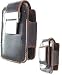 Magnetic Buckle Vertical Brown Leather Case for LG vx6000 vx6100