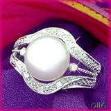 14K Freshwater Pearl & Diamond 