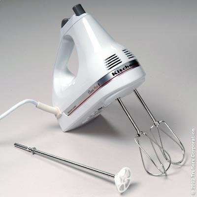 Compare Kitchenaid Mixers on Kitchenaid Khm5tb Classic Plus Hand Mixer