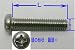 鍋頭＋ステンレス小ねじセット8(D)×30(L)mm(2セット入)