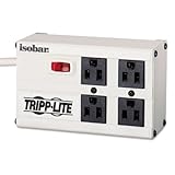 IMAGE OF Isobar Premium Surge Suppressor - 4 outlets(sold in packs of 2)