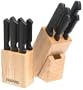 Farberware 13-Piece Kitchen and Steak Knife Set with Wood Blocks
