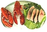 2 Lobsters and 2 lbs. Fresh Swordfish