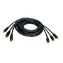 Phoenix Gold VRX-520CV Silver Level High-Resolution Component Video Cables 2m