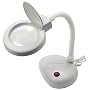 Table Magnifier Lamp 3.5" lens 5X Power