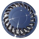 52 Series 15 Chromed ABS Plastic Universal Replacement Wheelcovers
