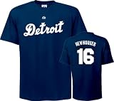 Al Kaline T-Shirt: Detroit Tigers #6 Navy Cooperstown T-Shirt