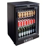 Polar Single Door Bar Display Bottle Cooler cb929 - 112 x 330ml Bottle Capacity.