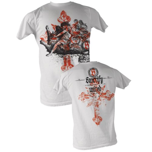 Sanctify United David and Lion White T-Shirt Tee