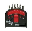 Felo 0715751395 6 Piece Torx Bit Set with Magnetholder, sizes T10-T40, 020 Series