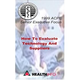 How To Evaluate Technology And Suppliers [VHS]