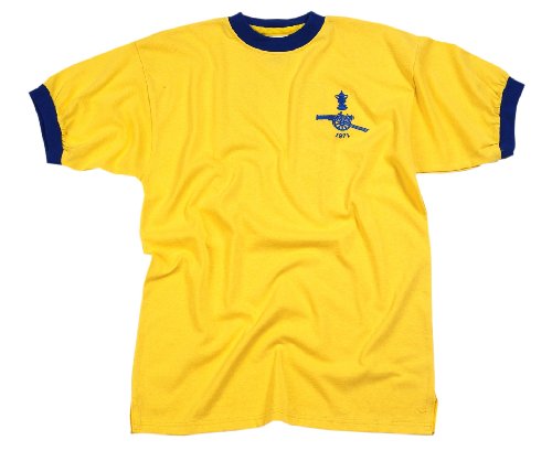 Score Draw Official Retro Arsenal 1971 FA Cup Final No11 Shirt - Small