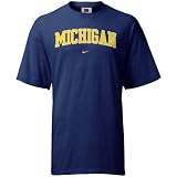 Nike Michigan Wolverines Navy Preschool College Classic T-shirt